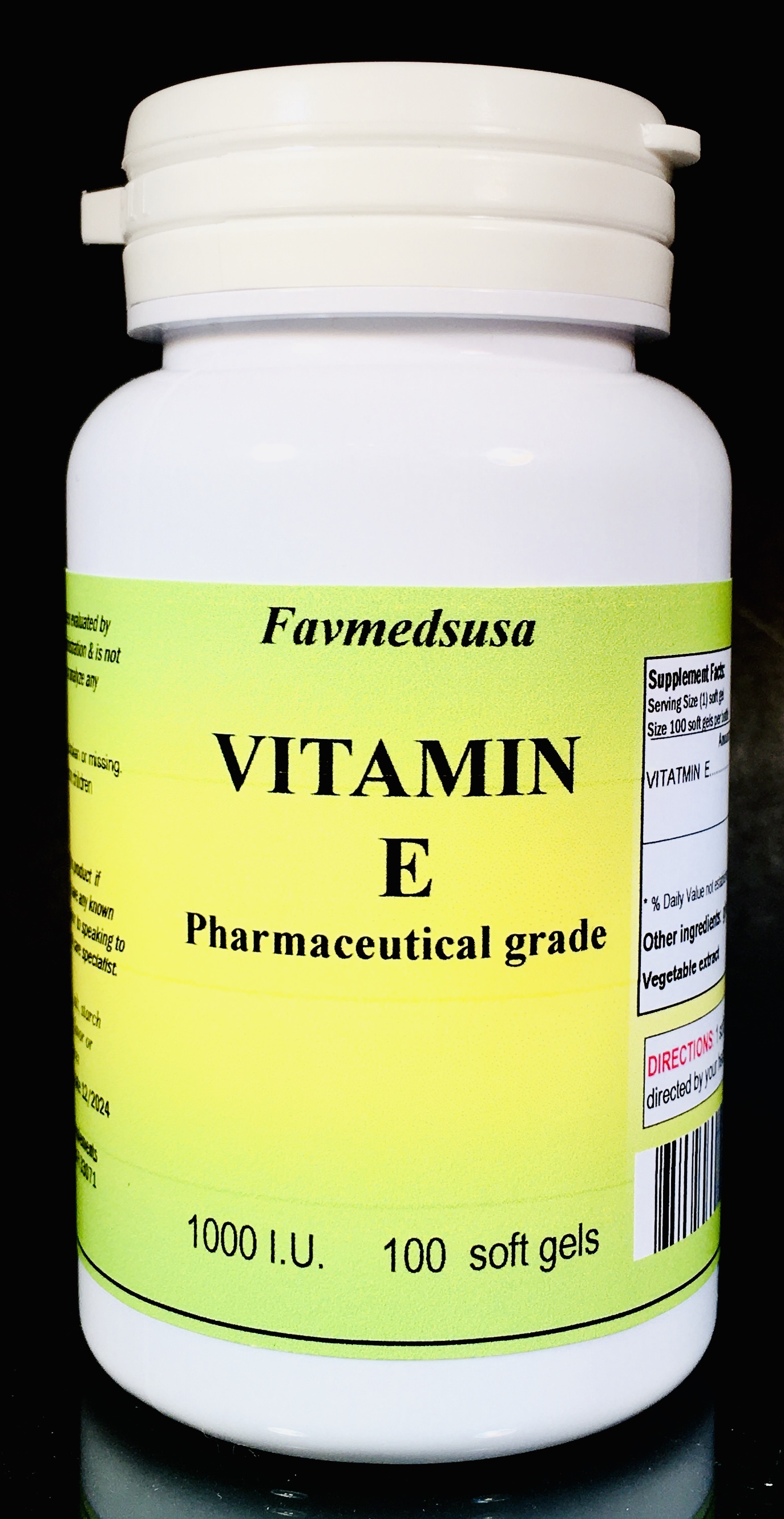 Vitamin E 1000i.u - 100 soft gels